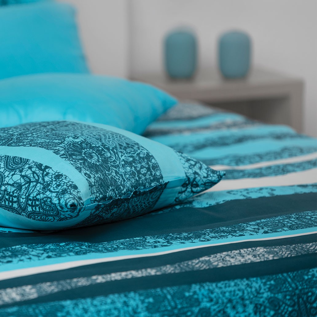 dekorativno pregrinjalo allegra turkiz 4