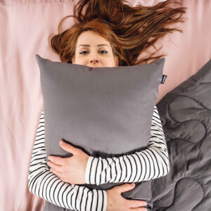 enobarvna posteljnina basic sdimno roza 7