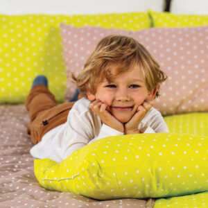 okrasni vzglavnik pikapoka zelena 1