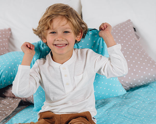 posteljnina pikpoka turkizna okrasni 244