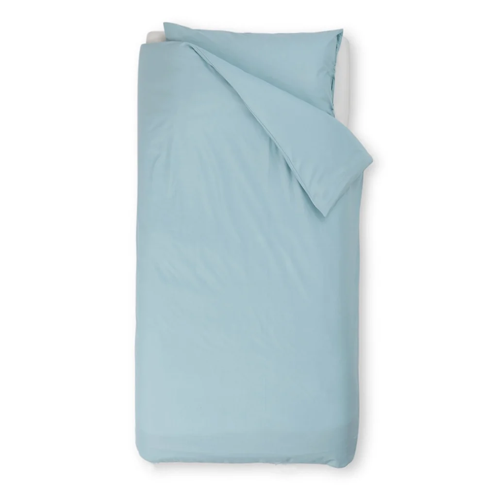 posteljnina organic lia modra 12