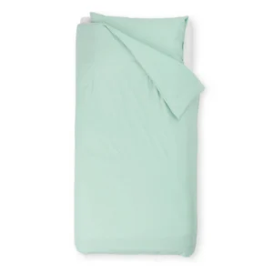 posteljnina organic lia tloris zelena enojna