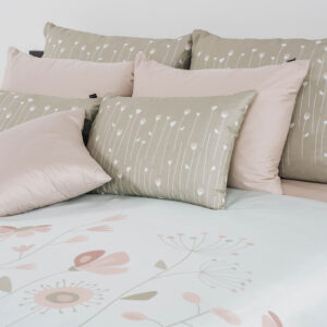 posteljnina saten lali modra 4