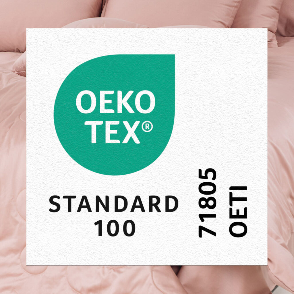 oeko tex dimno roza