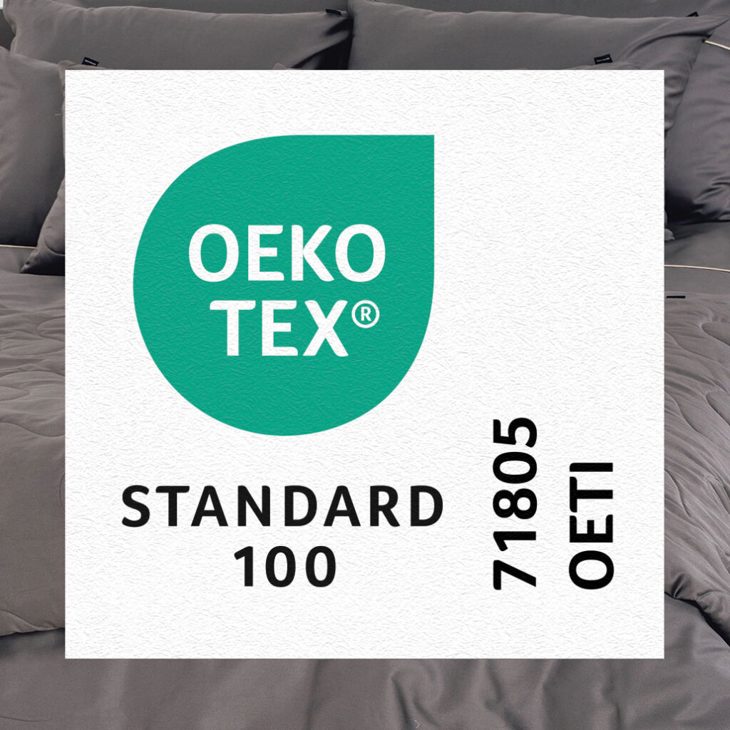 oeko tex temno siva