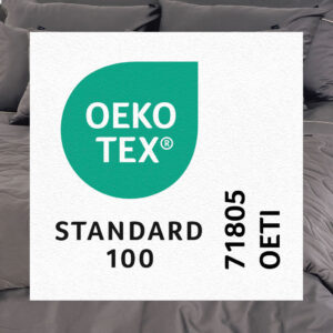 oeko tex temno siva