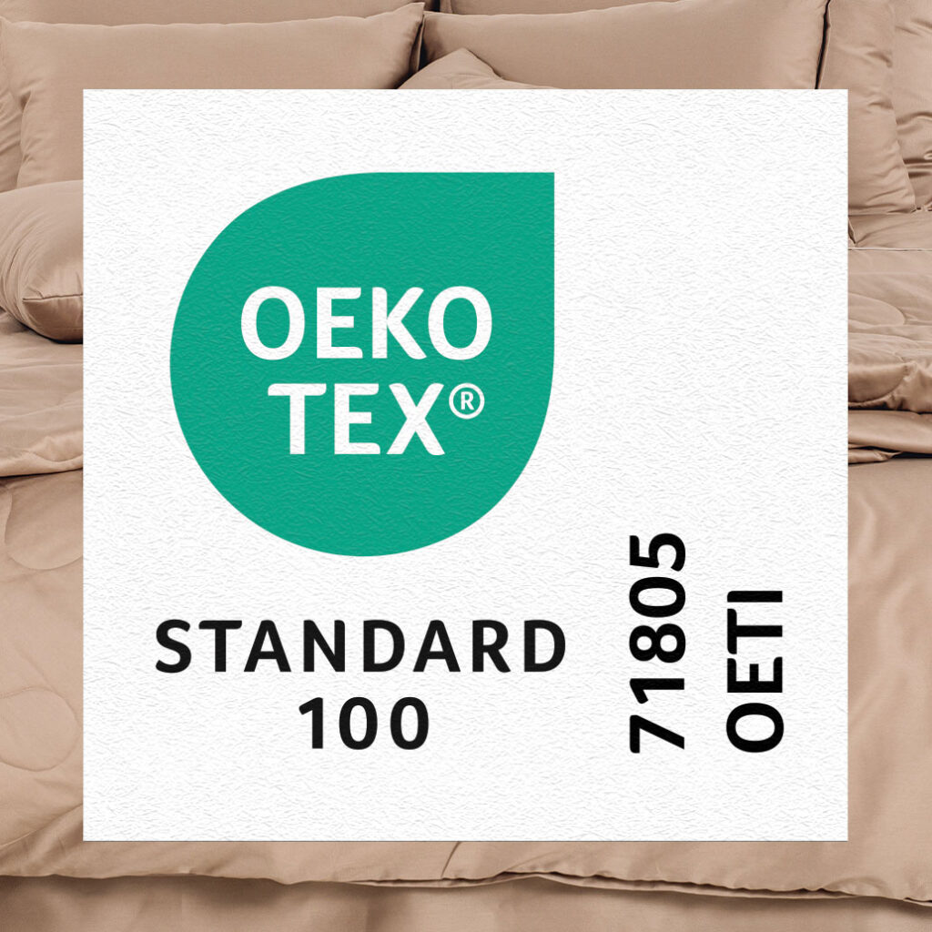 oeko tex zlato rjava