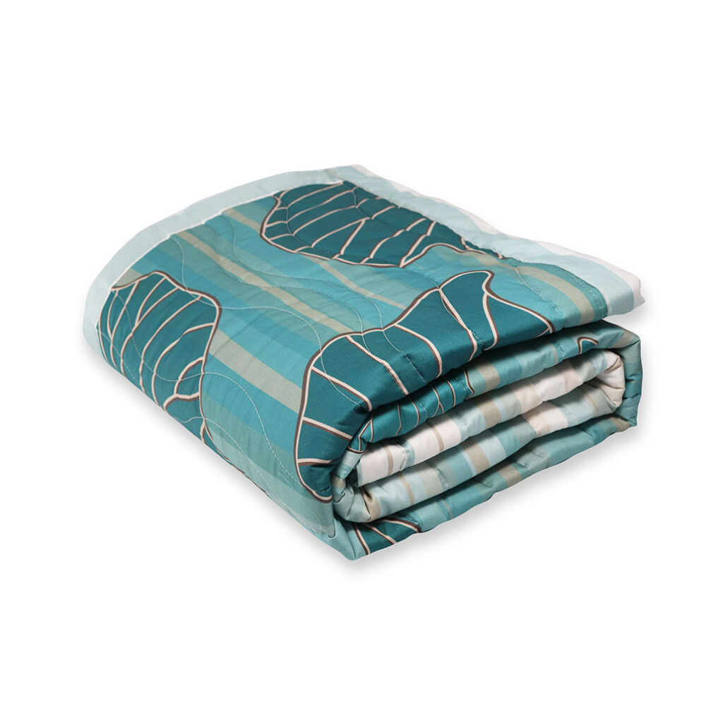 okrasno pregrinjalo mist zeleno modro 1