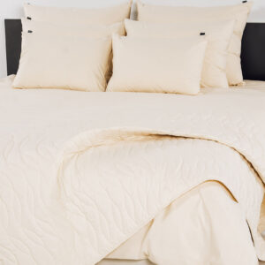 posteljnina organic lia tloris enojna krem 2