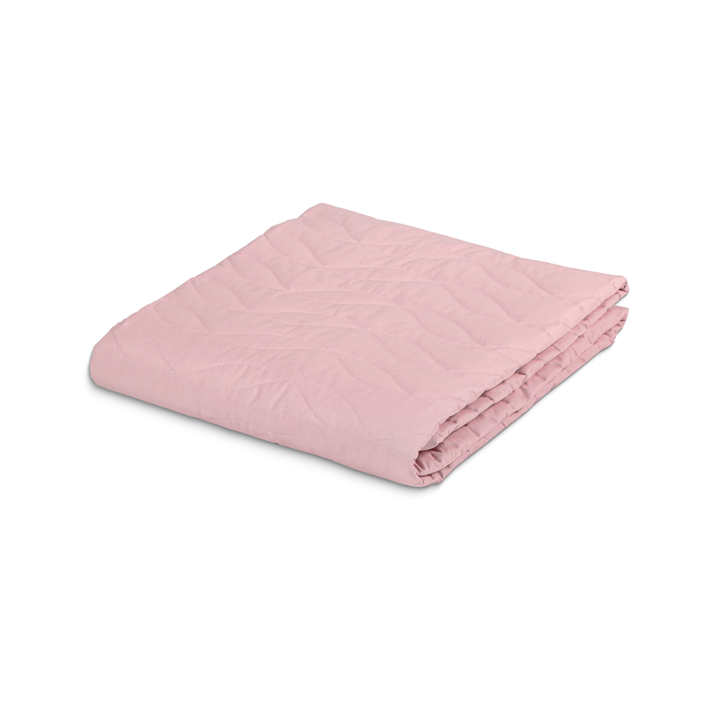 bombažna odeja organic lia roza 1